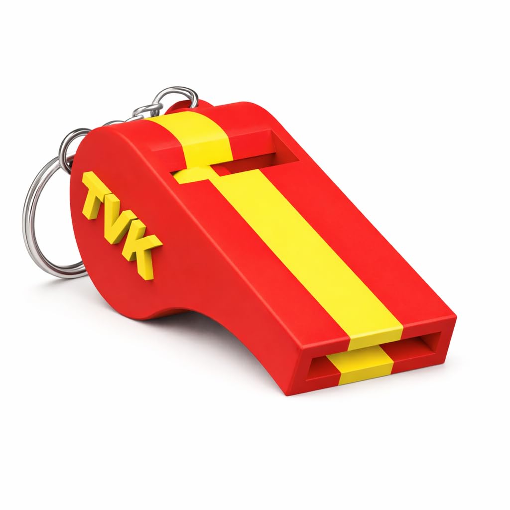 TVK Whistle Keychain | Fanclub Edition